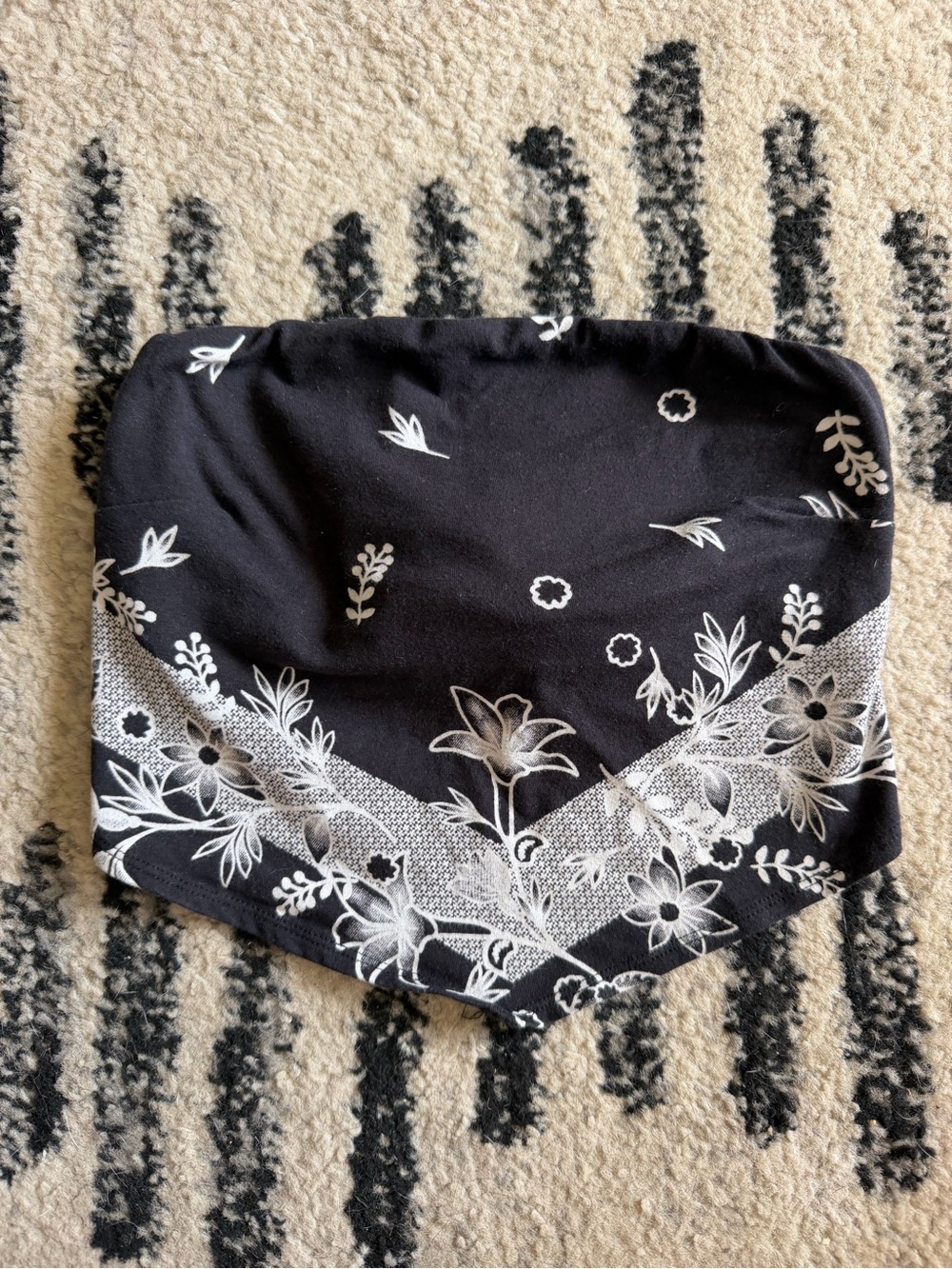Bandanna Crop Top